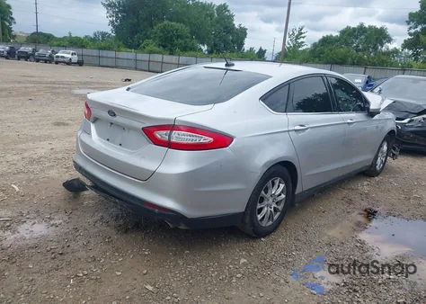 2016 Ford Fusion S из США, поврежденный, VIN 1FA6P0G76G5134880